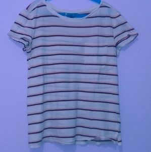 White Stripped T-Shirt, It's from Banana Republic